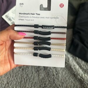 Lululemon hair ties retail for 32
